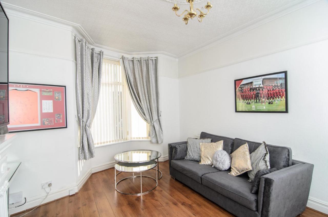 Вилла Riverpool - Elegant House 1 Minute Walk To Anfield Stadium Ливерпуль Экстерьер фото